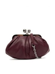 Weekend Max Mara Torebka Prati 2525516204600 Fioletowy. Fioletowe torebki wieczorowe damskie Weekend Max Mara, bez wzorów, ze skóry, bez dodatków. Za 1,299.00 zł.