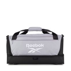 Torba sportowa Reebok. Szare torby sportowe Reebok, bez wzorów. Za 139.99 zł.