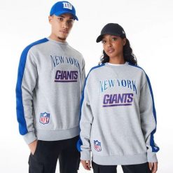 Bluza New York Giants NFL Graphic. Szare bluzy damskie New Era, s, bez wzorów, z bawełny, bez kaptura. Za 313.00 zł.