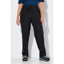 Damskie Funkcyjne spodnie dresowe hydrofobowy powerstretch. Czarne spodnie dresowe damskie Ulla Popken, plus size, bez wzorów, z dresówki. Za 279.99 zł.
