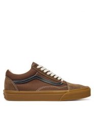 Vans Tenisówki Old Skool VN000Z90FST1 Brązowy. Brązowe trampki damskie Vans, bez wzorów, z materiału, bez zapięcia. Za 399.99 zł.
