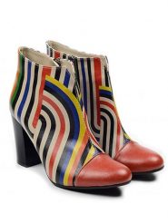 Goby Botki ze wzorem rozmiar: 40. Botki damskie Goby, bez obcasa, bez zapięcia. Za 282.99 zł.