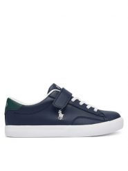 Polo Ralph Lauren Sneakersy RL05557410 Granatowy. Niebieskie buty sportowe chłopięce Polo Ralph Lauren, ze skóry, bez zapięcia. Za 394.99 zł.