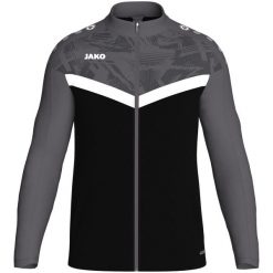 Poliestrowa bluza dresowa Jako Iconic. Czarne bluzy damskie JAKO, xl, bez wzorów, z dresówki, z kapturem. Za 288.50 zł.