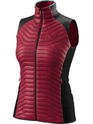 DYNAFIT Kamizelka funkcyjna "SPEED INSULATION" w kolorze bordowym rozmiar: L. Czerwone kamizelki damskie Dynafit, l, bez wzorów, bez kaptura. Za 281.10 zł.