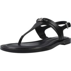 Sandały MICHAEL KORS MANDY THONG Czarny. Czarne sandały damskie Michael Kors Access, bez wzorów, ze skóry, bez obcasa, bez zapięcia. Za 480.99 zł.