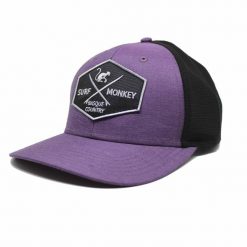 Czapka trucker górska i trekkingowa – Dry-Tech – wodoodporna (Bordowy). Fioletowe czapki z daszkiem damskie SURF MONKEY, z aplikacjami, z elastanu. Za 179.95 zł.