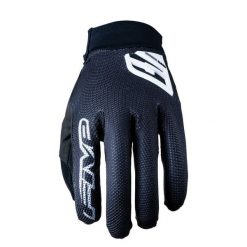 Rękawice XR-PRO - CZARNE - S/8. Czarne rękawiczki damskie FIVE GLOVES, bez wzorów, ze skóry. Za 134.00 zł.