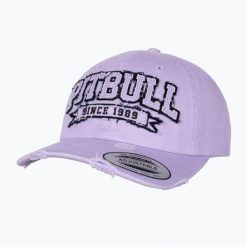 Czapka z daszkiem Pitbull Snapback Since 1989 Classic. Fioletowe czapki z daszkiem damskie PITBULL, bez wzorów, z bawełny. Za 129.99 zł.