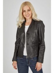 7eleven Skórzana kurtka w kolorze czarnym rozmiar: 38. Czarne kurtki damskie 7eleven, bez wzorów, ze skóry, bez kaptura. Za 500.99 zł.