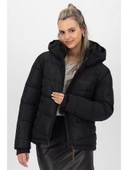 Alife and kickin Kurtka zimowa "JuanaAK" w kolorze czarnym rozmiar: S. Czarne kurtki damskie Alife and Kickin, na zimę, s, bez wzorów, z puchu, bez kaptura. Za 379.44 zł.