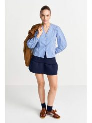 Rich & Royal Bluzka w kolorze niebieskim rozmiar: 38. Niebieskie bluzki damskie Rich & Royal, bez wzorów, bez kołnierzyka, bez ramiączek. Za 214.45 zł.