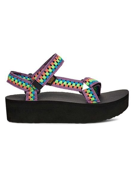 Teva Sandały "Universal Prism" ze wzorem rozmiar: 37. Sandały damskie Teva, bez wzorów, z otwartym noskiem, bez obcasa, bez zapięcia. Za 245.38 zł.
