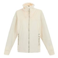 Damska polarowa bluza z pełnym zamkiem wykonana z weluru Regatta Jessalyn. Białe bluzy damskie Regatta, bez wzorów, z polaru, bez kaptura. Za 229.50 zł.