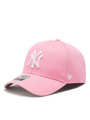 47 Brand Czapka z daszkiem MLB New York Yankees Raised Basic '47 B-RAC17CTP-RSA Różowy. Czerwone czapki z daszkiem damskie 47 Brand, bez wzorów, z materiału. Za 99.99 zł.