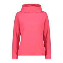 Bluza damska z kapturem CMP. Czerwone bluzy damskie CMP, na zimę, bez wzorów, z kapturem. Za 290.50 zł.