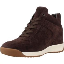 Buty MICHAEL KORS 43F6NKFS1S Brązowy. Brązowe obuwie trekkingowe damskie Michael Kors Access, ze skóry, bez zapięcia. Za 677.99 zł.