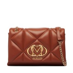 Torebka LOVE MOSCHINO. Brązowe torebki klasyczne damskie Love Moschino, bez dodatków. Za 1,029.00 zł.