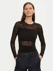 ONLY Body Niella 15333275 Czarny Slim Fit. Czarne body i gorsety Only, bez wzorów, z bawełny. Za 89.99 zł.