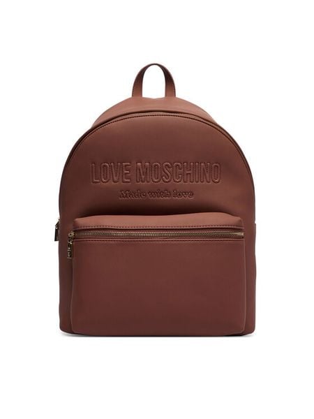 LOVE MOSCHINO Plecak JC4049PP1PLE0200 Brązowy. Brązowe plecaki Love Moschino, bez wzorów, ze skóry. Za 949.99 zł.