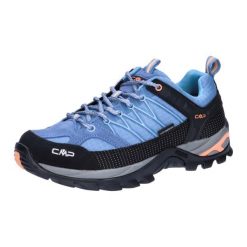 Buty trekkingowe damskie CMP Rigel Low Wp. Szare obuwie trekkingowe damskie CMP, bez zapięcia. Za 319.99 zł.