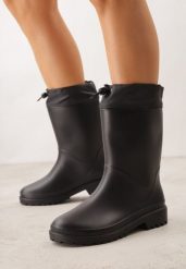 Czarne Kalosze ze Ściągaczami przy Cholewce Bastotus. Czarne kalosze damskie Renee, bez wzorów. Za 74.99 zł.