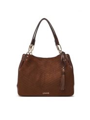 Liu Jo Torebka AF6185 T760A Brązowy. Brązowe torebki klasyczne damskie Liu Jo, z materiału, bez dodatków. Za 679.99 zł.