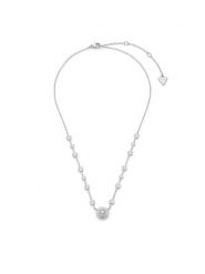 Guess Naszyjnik JUBN06 283JW Srebrny. Szare naszyjniki damskie Guess, srebrne. Za 315.99 zł.