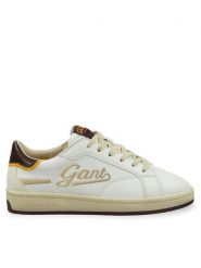 Gant Sneakersy 29531650 Biały. Białe obuwie sportowe damskie Gant, ze skóry, bez zapięcia. Za 289.99 zł.