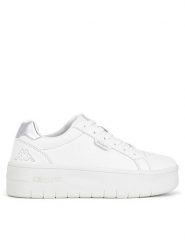 Kappa Sneakersy SS24-3C091 Biały. Białe obuwie sportowe damskie Kappa, z syntetyku, bez zapięcia. Za 169.99 zł.