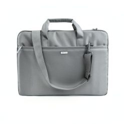 Torba na laptop materiałowa Solier SM01 Venga szara. Szare torby na laptopa Solier, bez wzorów, z materiału. Za 69.00 zł.