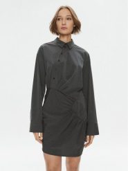 Herskind Sukienka codzienna Dorthea 4904988 Szary Regular Fit. Szare sukienki damskie Herskind, bez wzorów, z syntetyku, bez ramiączek. Za 539.99 zł.