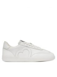 LOVE MOSCHINO Sneakersy JA15112G1NIA010041 Biały. Białe obuwie sportowe damskie Love Moschino, ze skóry, bez zapięcia. Za 589.99 zł.