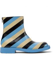 Camper Skórzane botki ze wzorem rozmiar: 37. Botki damskie Camper, bez obcasa, bez zapięcia. Za 382.99 zł.