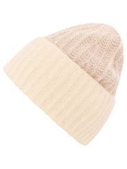 Zwillingsherz Kaszmirowa czapka w kolorze beżowo-kremowym rozmiar: onesize. Brązowe czapki damskie Zwillingsherz, bez wzorów, z kaszmiru. Za 253.54 zł.
