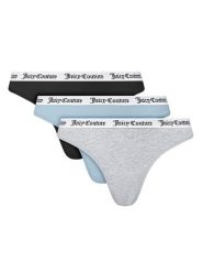 Juicy Couture Komplet stringów JCLTH224571 Kolorowy. Komplety bielizny Juicy Couture, bez wzorów, z bawełny. Za 89.99 zł.
