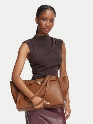 MICHAEL Michael Kors Torebka Hamilton 30F6GNXT7L Brązowy. Brązowe torebki klasyczne damskie MICHAEL Michael Kors, ze skóry, bez dodatków. Za 1,649.00 zł.