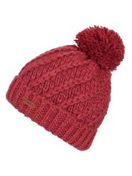 Protest Czapka "Paisley" w kolorze czerwonym rozmiar: 57 cm. Czerwone czapki damskie Protest, bez wzorów, ze splotem. Za 57.06 zł.