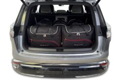Torby Do Bagażnika Renault Espace Hev 2023+ 5Szt Kjust. Czarne torby podróżne KJUST, bez wzorów, z kauczuku. Za 1,517.00 zł.