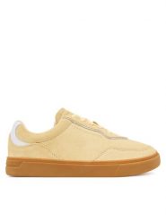 Tommy Hilfiger Sneakersy Casual FW0FW08898 Żółty. Żółte obuwie sportowe damskie Tommy Hilfiger, ze skóry, bez zapięcia. Za 329.99 zł.