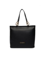 LOVE MOSCHINO Torebka JC4005PP1OLB0000 Czarny. Czarne shopper bag Love Moschino, bez wzorów, ze skóry, bez dodatków. Za 1,009.00 zł.
