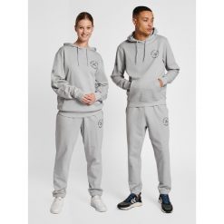 Bluza z kapturem Hummel Legacy Loyalty. Szare bluzy damskie Hummel, na jesień, l, bez wzorów, z bawełny, z kapturem. Za 255.20 zł.