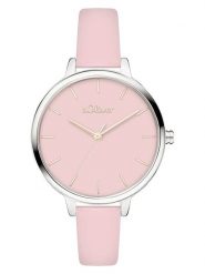 S.Oliver Zegarek kwarcowy w kolorze srebrno-jasnoróżowym rozmiar: onesize. Różowe, analogowe zegarki damskie S.Oliver, metalowe. Za 143.99 zł.