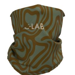 Lekki komin – khaki. Brązowe kominy damskie C-LAB, bez wzorów. Za 104.50 zł.