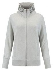 ELBSAND Bluza "Alvis" w kolorze szarym rozmiar: S. Szare bluzy damskie ELBSAND, s, bez wzorów, bez kaptura. Za 206.91 zł.