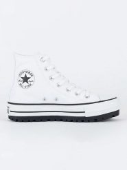 Converse Sneakersy "Chuck Taylor All Star City Trek" w kolorze czarnym rozmiar: 37. Czarne obuwie sportowe damskie Converse, za kostkę, bez zapięcia. Za 286.16 zł.
