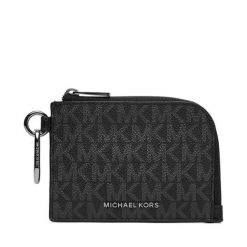 Bilonówka MICHAEL Michael Kors. Czarne portfele damskie MICHAEL Michael Kors, bez wzorów. Za 409.99 zł.