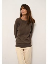 Just Cashmere Kaszmirowy sweter "Helen" w kolorze brązowym rozmiar: M. Brązowe swetry klasyczne damskie Just Cashmere, m, z kaszmiru, bez kołnierzyka. Za 285.49 zł.
