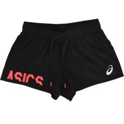 Spodenki sportowe damskie Asics Prfm Short. Czarne spodenki sportowe damskie Asics, xs, bez wzorów, z materiału, na fitness i siłownię. Za 79.99 zł.