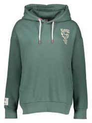 Sublevel Bluza w kolorze zielonym rozmiar: XS. Zielone bluzy damskie Sublevel, xs, bez wzorów, z kapturem. Za 70.41 zł.
